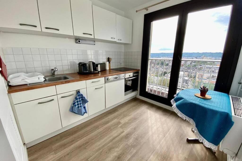 Grand F2 De 47M2 Au 15Eme Etage Dans Une Residence Tres Calme - 017 Руан Екстериор снимка